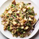 Warmer Quinoa Apfel Salat